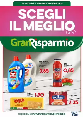 Volantino Gran Risparmio (valido fino al 25-01)