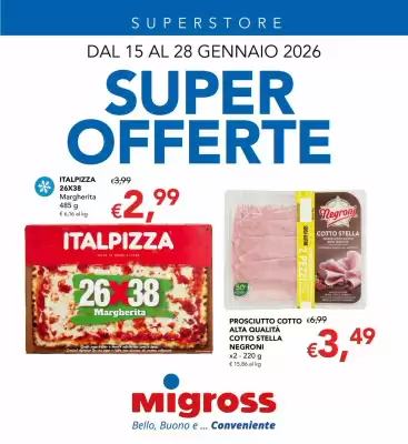 Volantino Migross Superstore (valido fino al 28-01)
