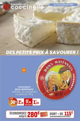 Catalogue Coccinelle Supermarché (valable jusqu'au 25-01)