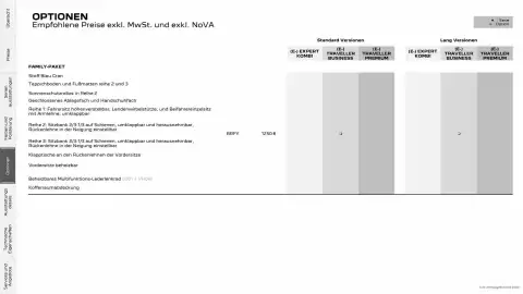 Peugeot Flugblatt Seite 17