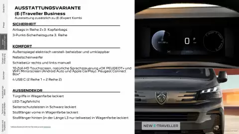 Peugeot Flugblatt Seite 8