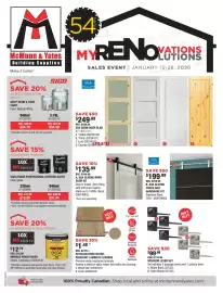 McMunn & Yates Building Supplies flyer Page 1