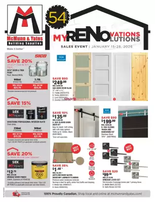 McMunn & Yates Building Supplies flyer (valid until 28-01)