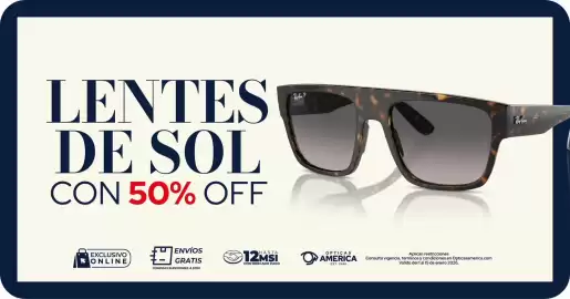 Catálogo Ópticas América Página 1