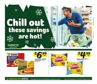 Harveys Supermarkets weekly ad Page 1