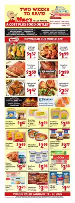 Mac's Market weekly ad (valid until 27-01)