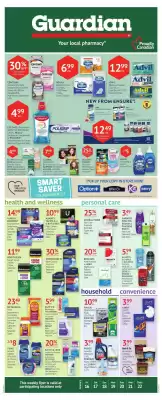 Guardian Pharmacy flyer (valid until 22-01)