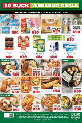 Food Lover's Market catalogue (valid until 18-01)