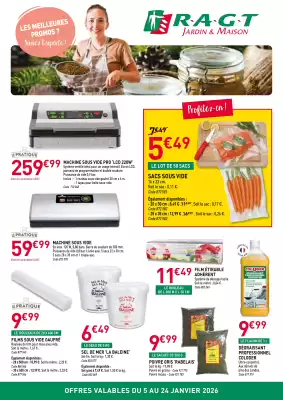 Catalogue RAGT Jardin & Maison (valable jusqu'au 24-01)