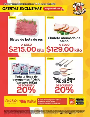 Folleto Super Aki (válido hasta 14-01)