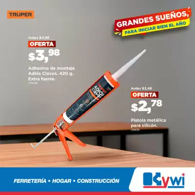 Catálogo Kywi (válido hasta 20-01)