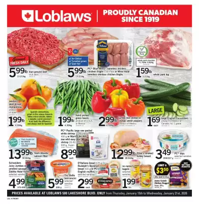 Loblaws flyer (valid until 22-01)