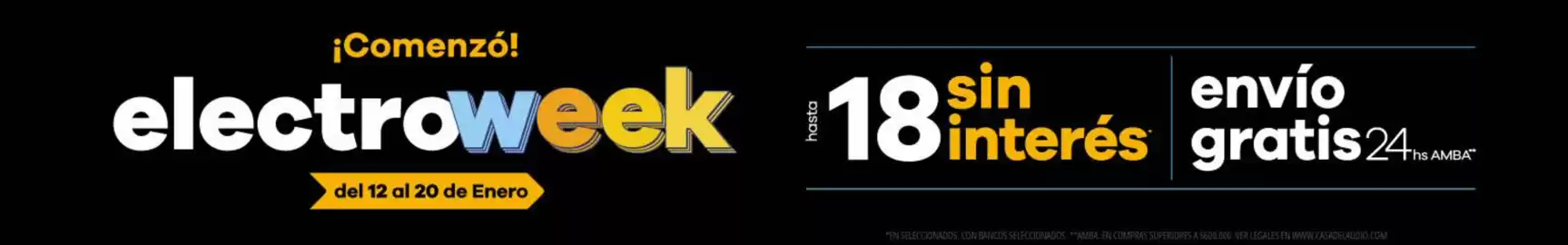 Catálogo Casa del Audio semana 3 Página 1