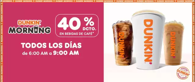 Catálogo Dunkin Donuts Página 1
