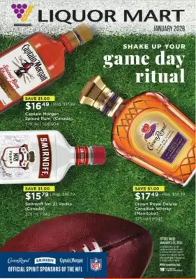 Liquor Mart flyer (valid until 31-01)