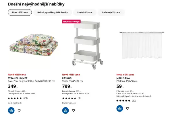 IKEA leták (platné do 20-01)