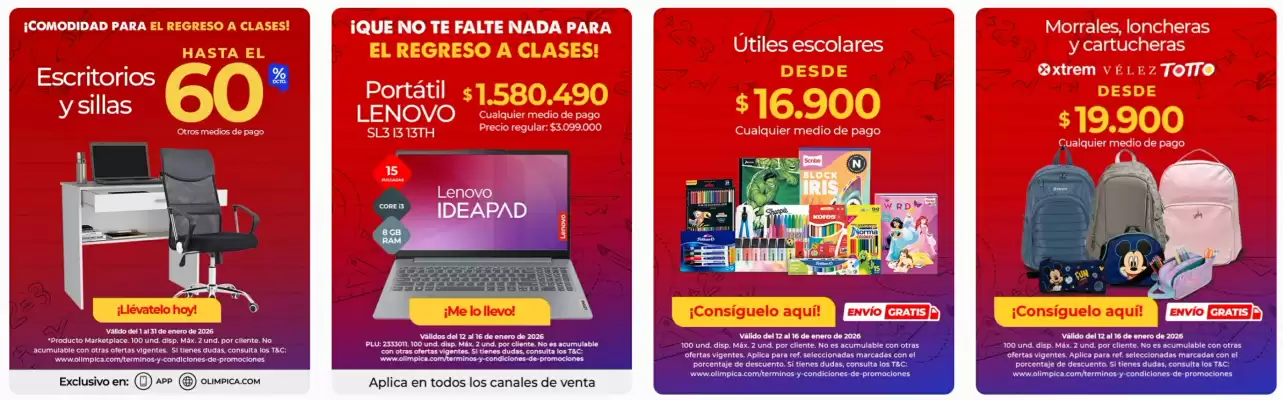 Catálogo Superdroguería Olímpica (válido hasta 31-01)