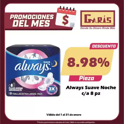 Catálogo Garis (válido hasta 31-01)