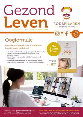 De Rode Pilaren folder (geldig t/m 31-01)