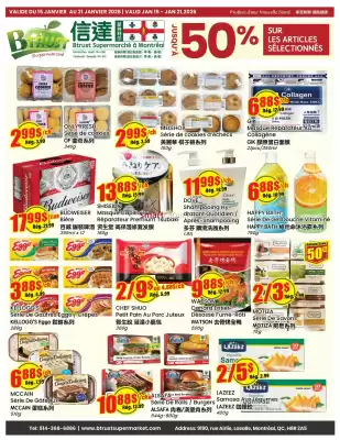 Btrust Supermarket flyer (valid until 21-01)