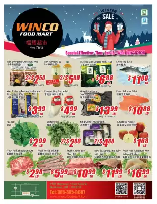 WinCo Food Mart flyer (valid until 21-01)