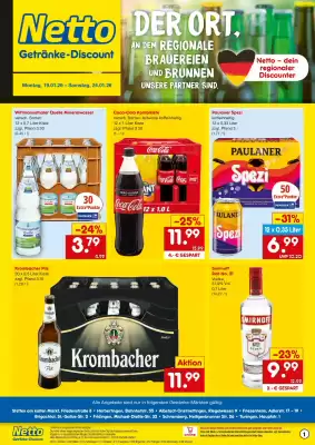 Netto Getränke Discount Prospekt (gültig bis 24-01)