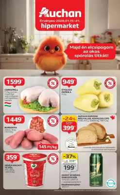 Auchan akciós újság (érvényes eddig: 21-01)