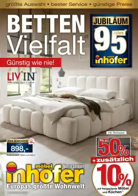 Möbel Inhofer Prospekt (gültig bis 1-02)