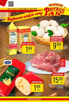 Delikatesy Piotruś Pan gazetka (ważność do 24-01)