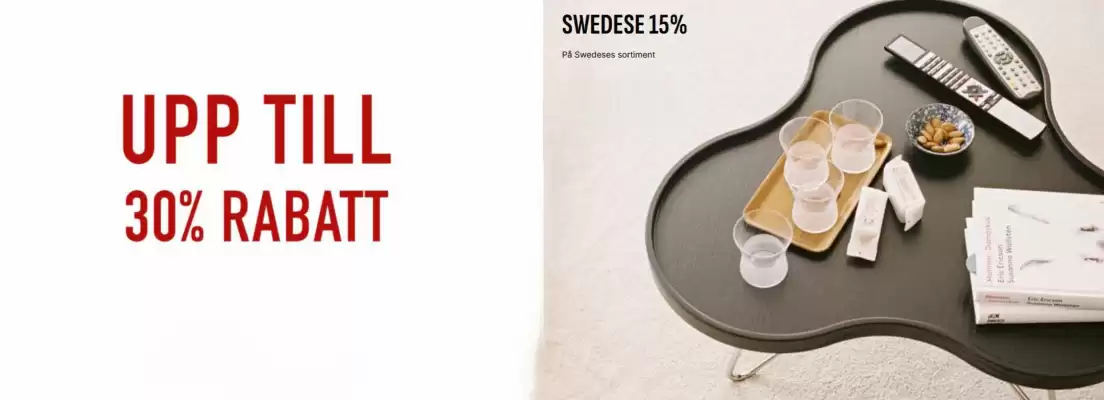 Svenska Hem reklamblad (giltig till och med 21-01)