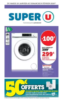 Catalogue Super U (valable jusqu'au 8-02)