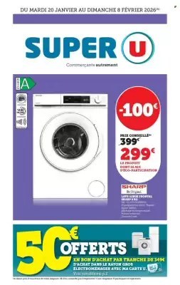 Catalogue Super U (valable jusqu'au 8-02)