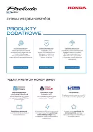 Honda gazetka | Prelude e:HEV Strona 4