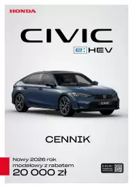 Honda gazetka | Civic e:HEV Strona 1