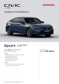 Honda gazetka | Civic e:HEV Strona 4