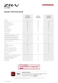 Honda gazetka | ZR-V e:HEV Strona 9