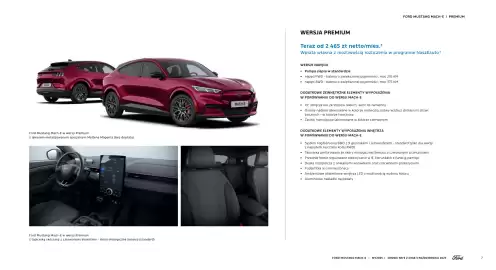 Ford gazetka | Mustang Mach-E Strona 7