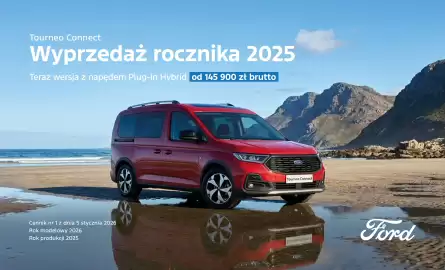 Ford gazetka | Tourneo Connect Wyprzedaż Strona 1