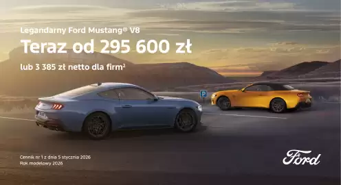 Ford gazetka | Mustang V8 new Strona 1