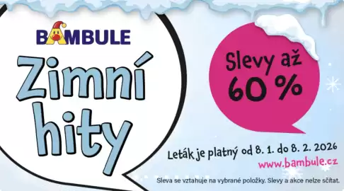 Bambule leták Strana 1