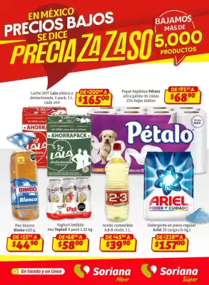 Folleto Soriana Híper (válido hasta 28-01)