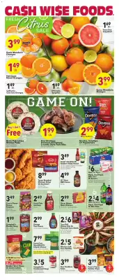 Cash Wise flyer (valid until 21-01)