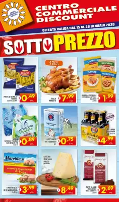 Volantino Centro Commerciale Discount (valido fino al 28-01)