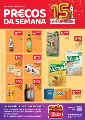Folheto Amanhecer (válido até 21-01)