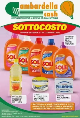 Volantino Gambardella Cash (valido fino al 17-01)