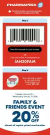 Pharmaprix flyer Page 1