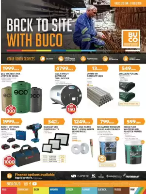 BUCO catalogue (valid until 8-02)