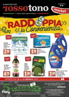 Volantino Rossotono Carrefour (valido fino al 23-01)