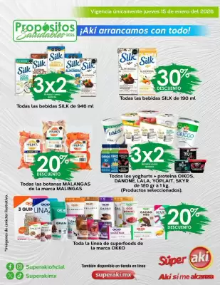 Folleto Super Aki (válido hasta 15-01)