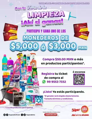 Folleto Super Aki (válido hasta 1-02)